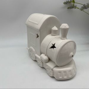 Lila & Jack Cordless ceramic night light train night light New